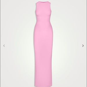 Skims Soft Lounge Sleeveless Long Dress in Cotton Candy BRAND NEW WITH TAGS
